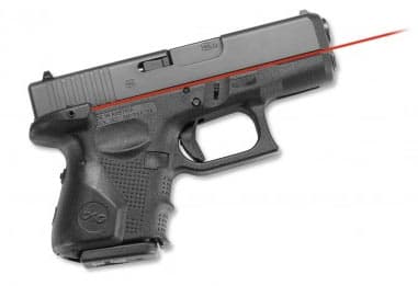 Crimson Trace 0132501 LG-852 Lasergrips Black Red Laser Glock Gen 4 26/27/33