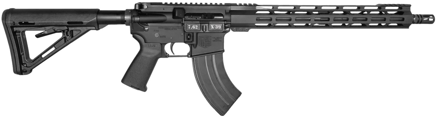 Diamondback DB15 7.62x39 16 in 28 rd Carbon Lower Magpul CTR Stock