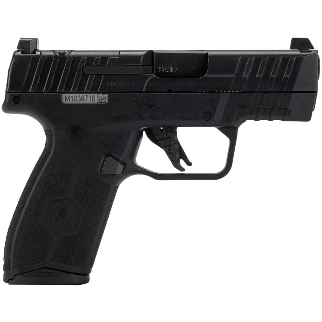 IWI Masada Slim 9mm 3.3 in 10 Rounds Polymer Frame Optics-Ready