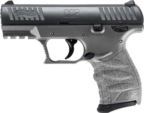 Walther Arms CCP M2 9mm 3.54 in 8+1 Tungsten Gray Frame Black Slide