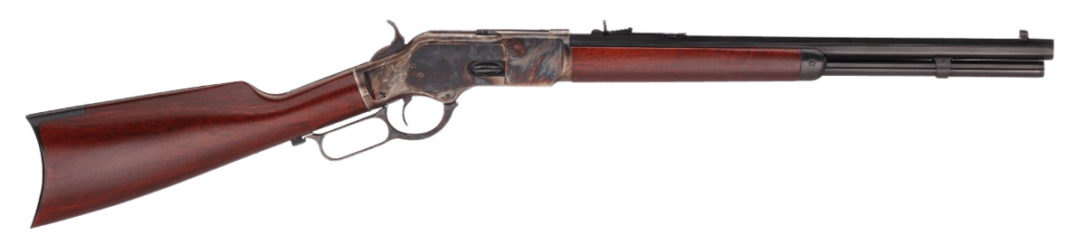 Taylors & Company 550172DE 1873 Taylor Tuned 45 Colt (LC) 10+1 20" Walnut Fixed Pistol Grip Stock Color Case Hardened