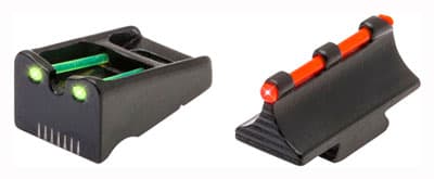 TruGlo Fiber Optic Sights for Remington Shotgun Red Front Green Rear Adjustable