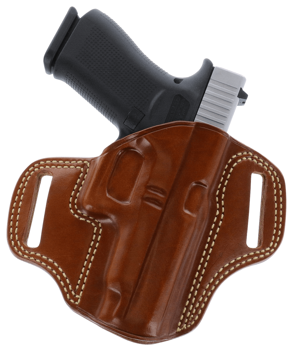 Galco CM158 Combat Master OWB Tan Leather Belt Slide Fits S&W J Frame Fits Charter Arms Undercover Right Hand