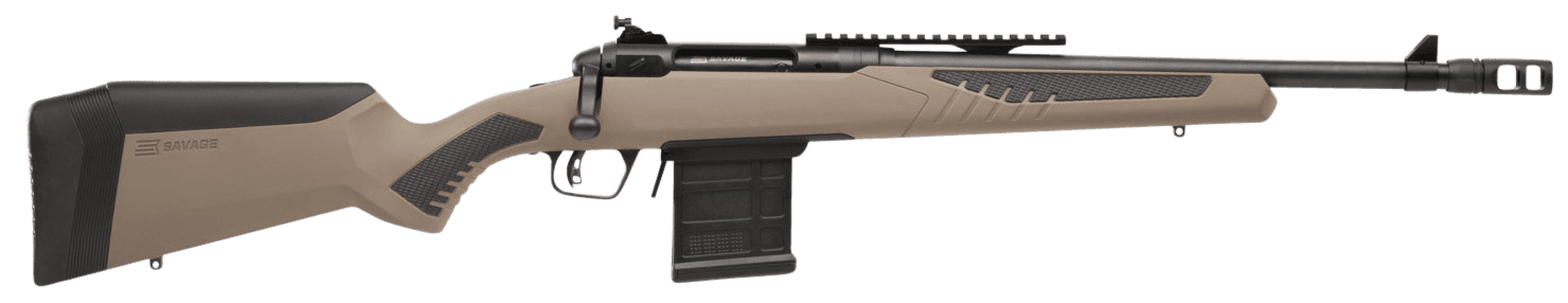Savage 110 Scout 308 Win 16.5 Inch 10 Rounds Matte Dark Earth