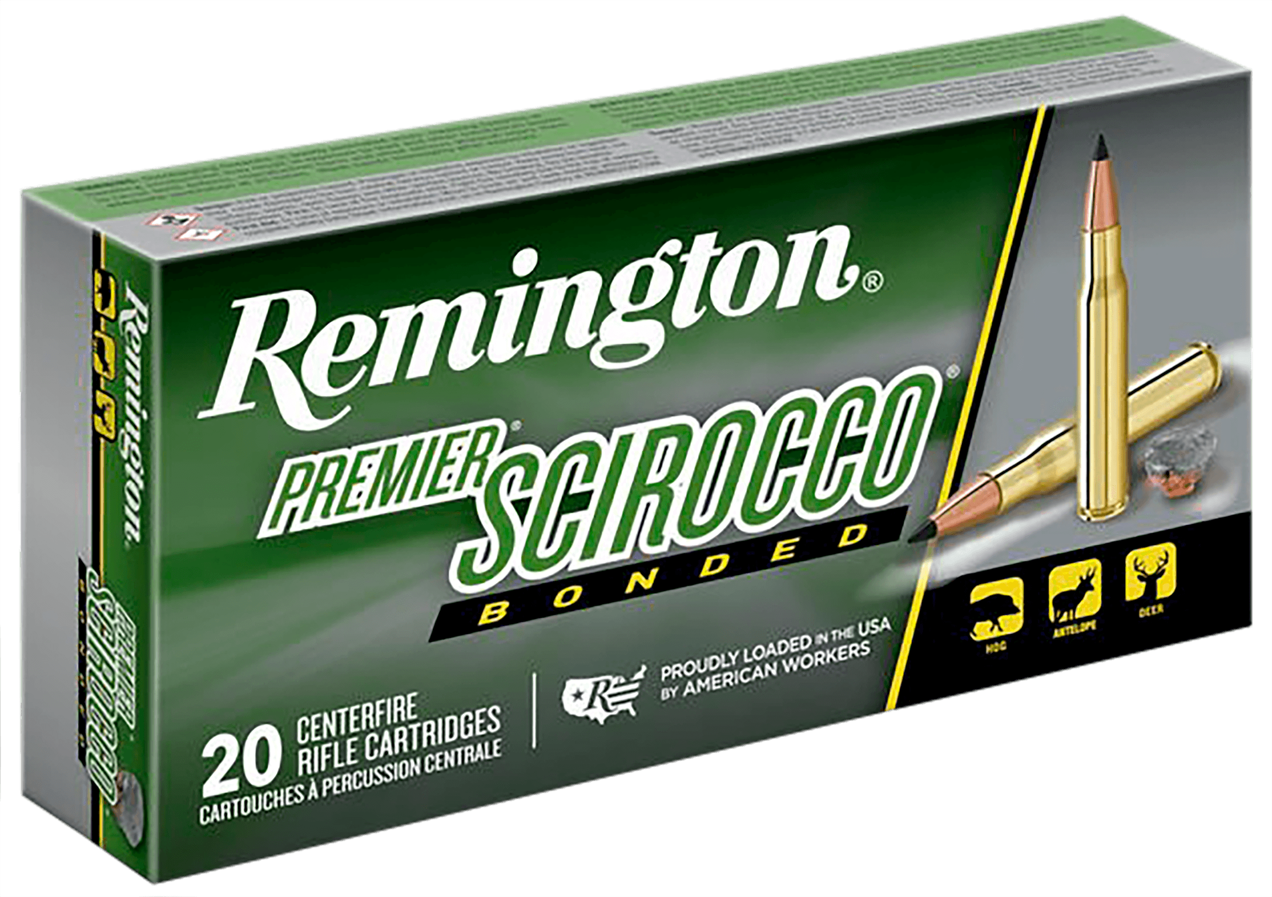 Remington Scirocco Bonded 300 WSM Swift Scirocco Bonded 180 Grain 20 Rounds