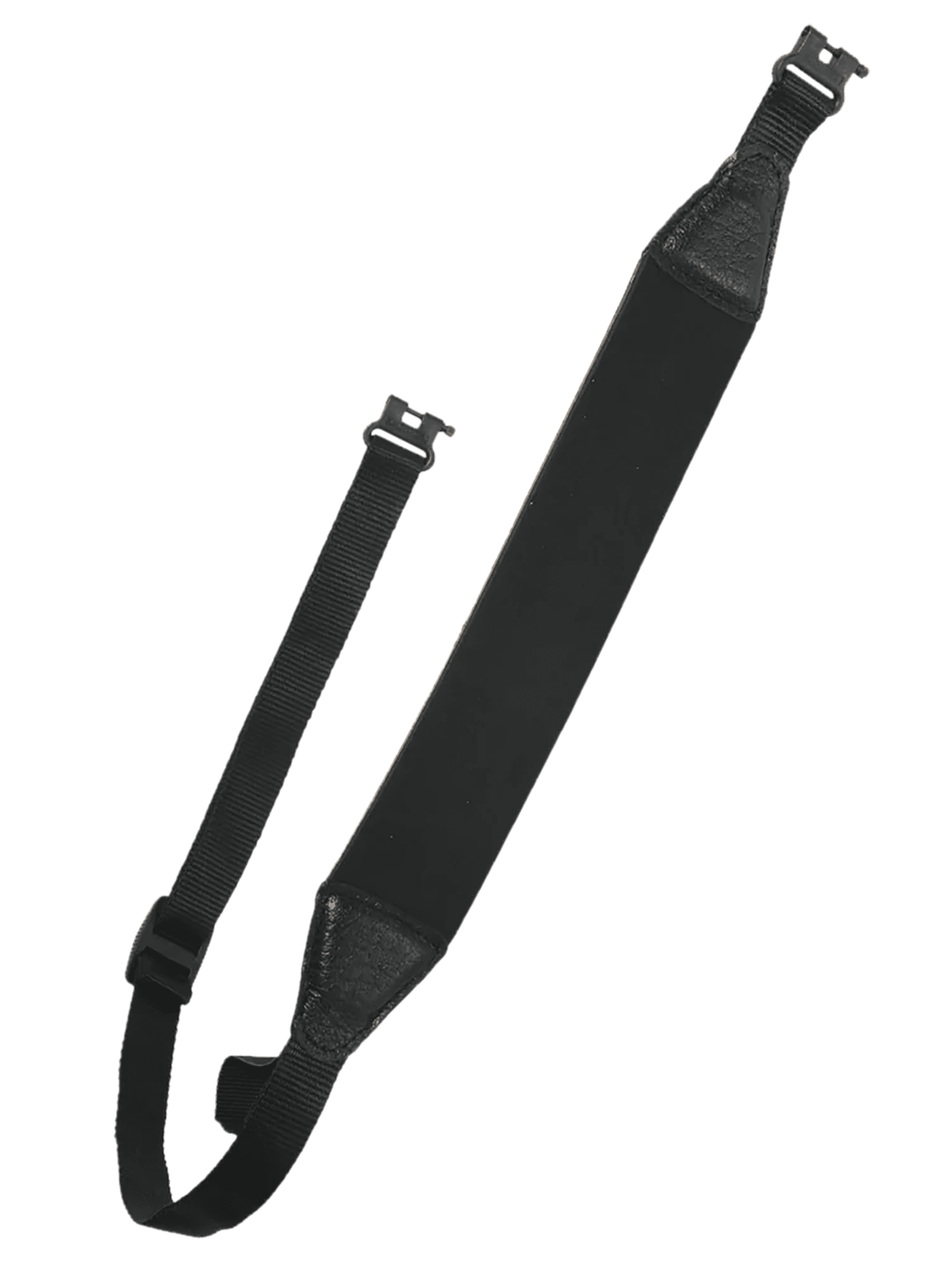 Outdoor Connection NDS90063 Elite Sling 1" Adjustable Black Neoprene/Leather Rifle/Shotgun