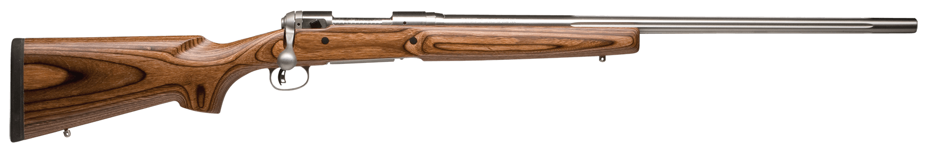 Savage Arms Model 12 Varminter 223 Remington 26" 4+1 Stainless Brown Stock