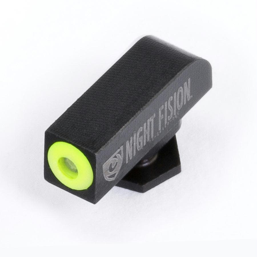 Night Fision Glock Front Sight Yellow Perfect Dot Green Tritium Fits Glock