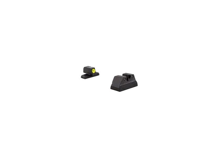 Trijicon Night Sights for H&K USP Green Tritium Front Yellow Outline Green Rear