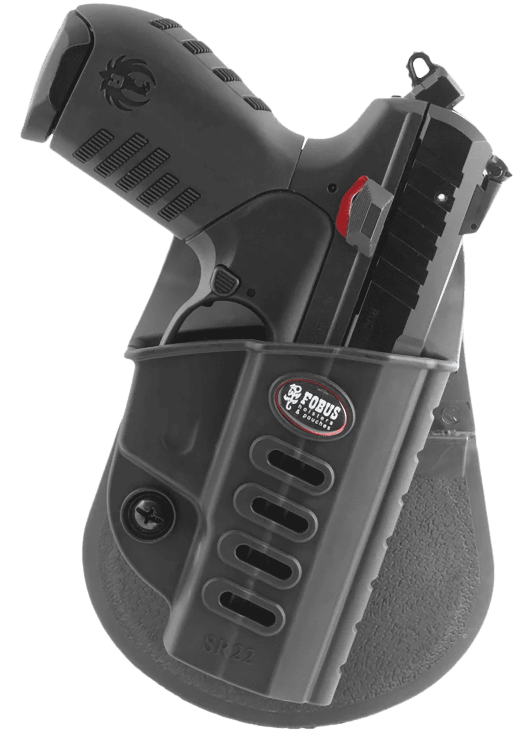Fobus SR22RP Passive Retention Evolution OWB Black Polymer Paddle Fits Ruger SR22 Right Hand