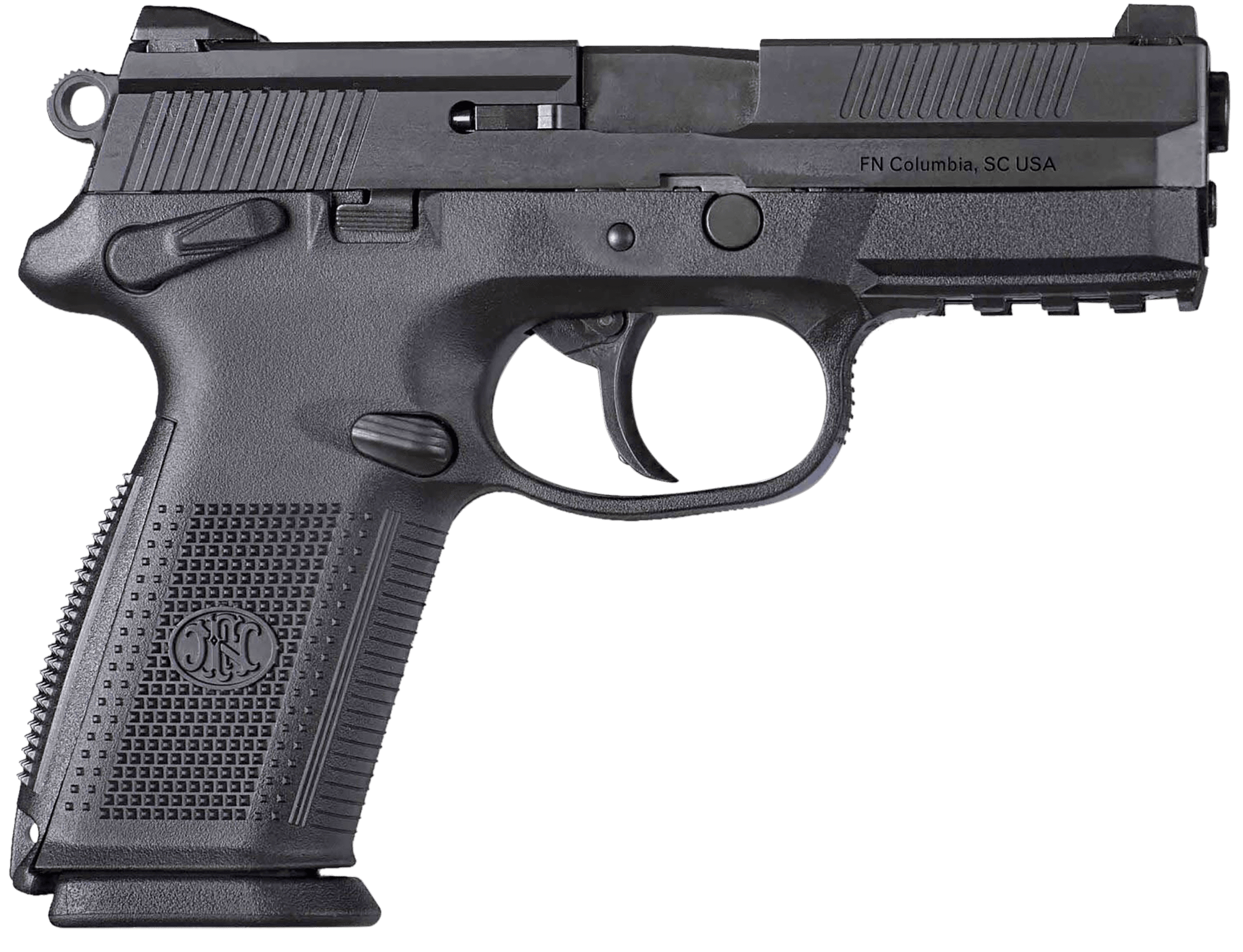 Fn Fnx 9mm Luger 4 inch 10+1 Matte Serrated Slide Polymer Frame