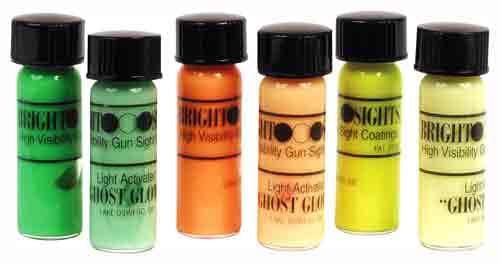 Truglo Paint Ghost Glow Kit for Handgun Sights High Visibility Coatings