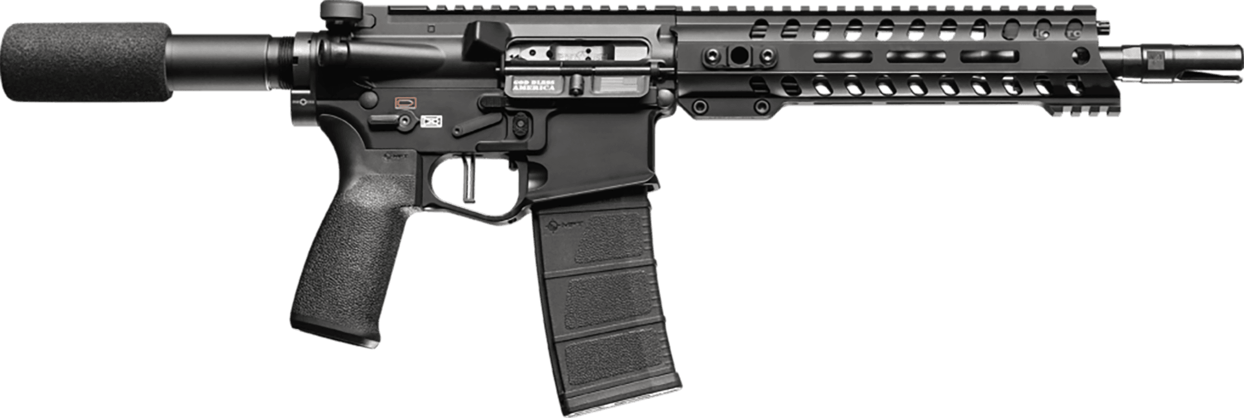 Patriot Ordnance Factory Renegade Plus Pistol 5.56x45mm NATO 10.5 in 30+1 Gray Finish