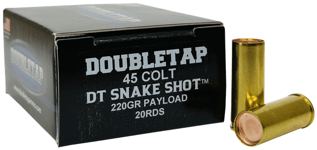 DoubleTap Ammunition 45CSSS2 Snake Shot 45Colt 220gr 20 Rounds