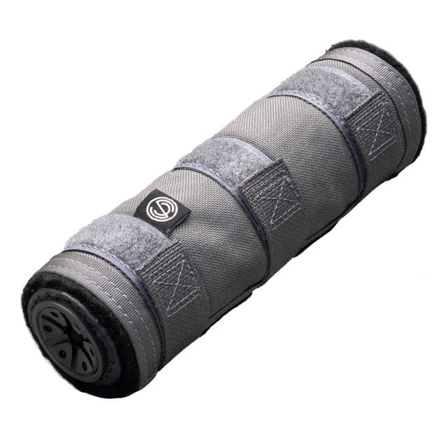SilencerCo AC1982 High Temp Suppressor Cover 7.50" Gray Nylon