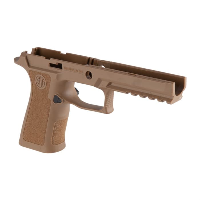 Sig Sauer P320 Grip Module X-Series Small Coyote Polymer Fits Full Size 9mm 40 S&W 357 Sig