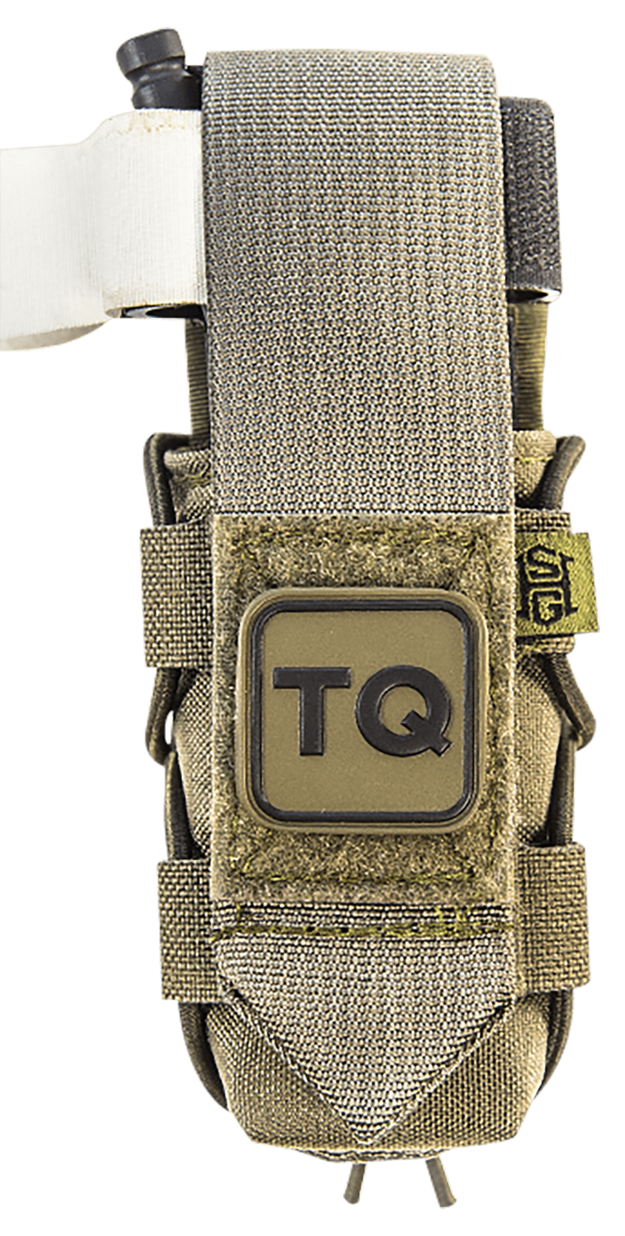 High Speed Gear 11TQ00OD TACO  Tourniquet Pouch, OD Green Nylon with Velcro Closure, Fits MOLLE, Compatible with Most Windlass-Style Tourniquets, Includes TQ Patch