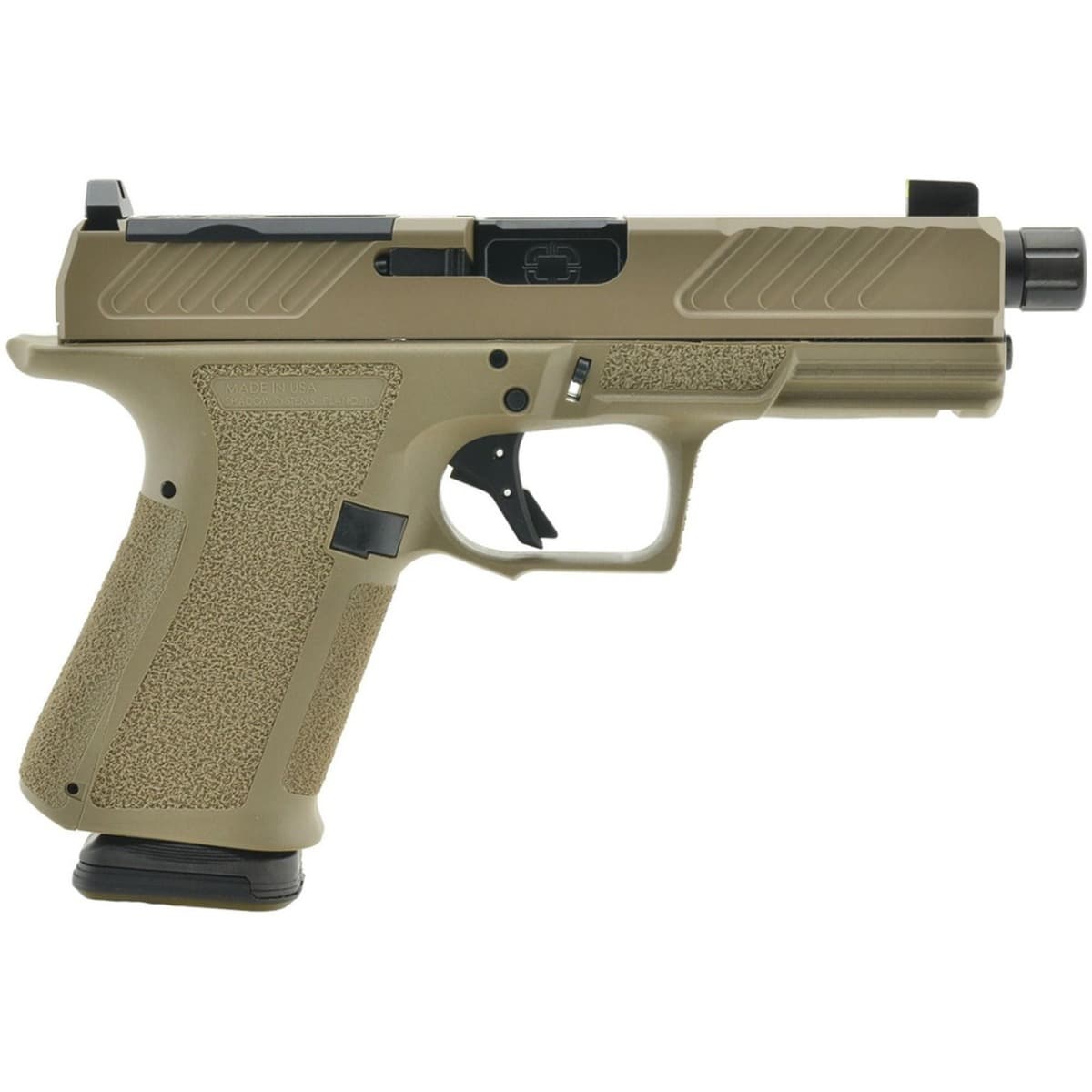 Shadow Systems MR920 Combat Pistol 9mm 4.5" 15rd FDE Optic Cut