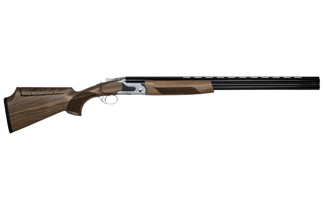 CZ SCTP Sterling 12 Gauge 30in 2 Rounds Turkish Walnut Satin Gloss Chrome