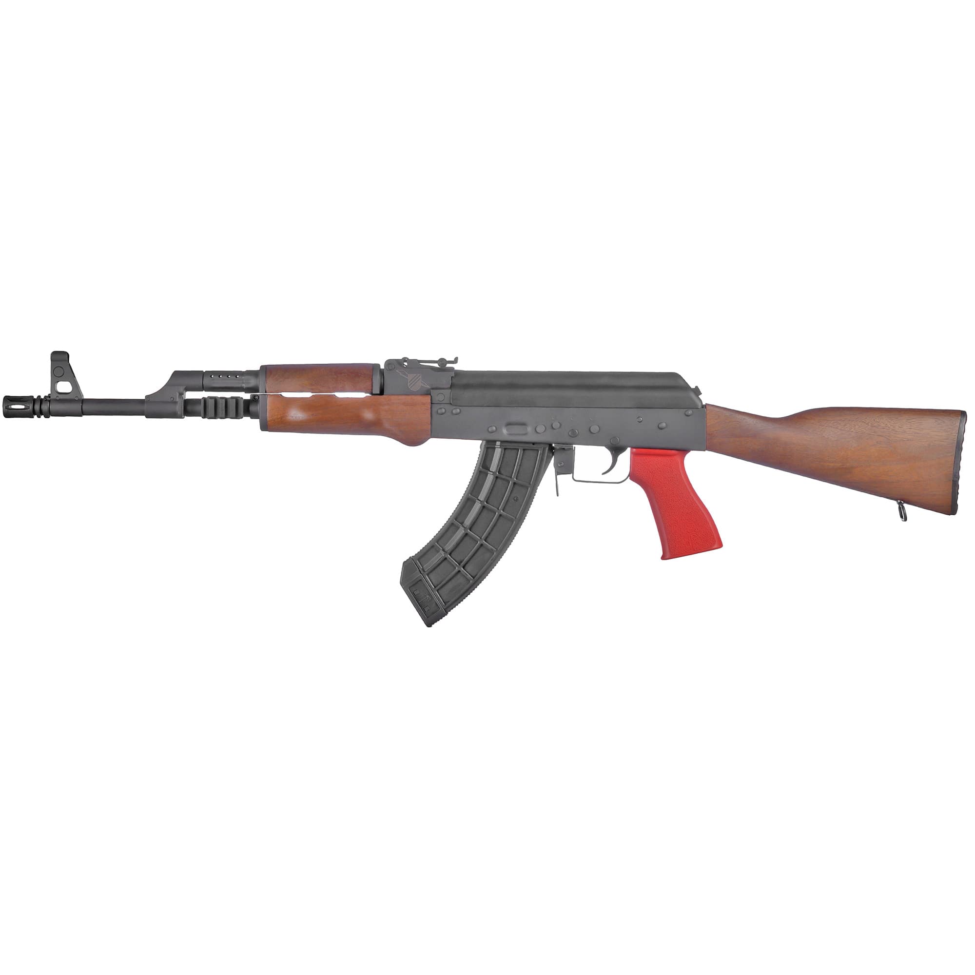 Century Arms VSKA Thunder Ranch 7.62x39 16.5 Inch 30 Rounds Matte Black USMC Red Grip Wood Stock
