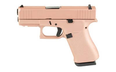 Glock 43x 9mm 10rd Rose Gold Frtrail