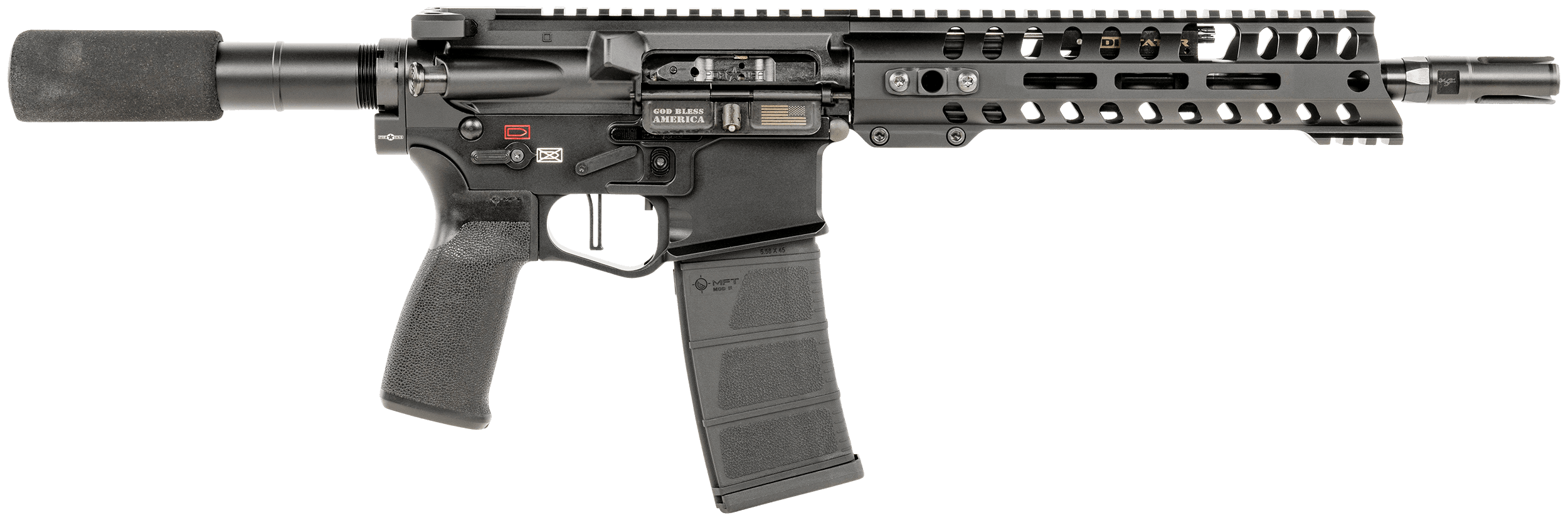 Patriot Ordnance Factory Renegade Plus 300 AAC Blackout 10.5in 30rd Gray Finish