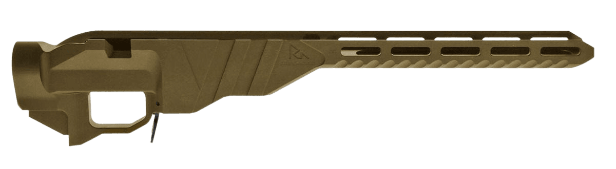 Rival Arms RA90RM01B R-700 Chassis Aluminum Flat Dark Earth Remington 700 SA