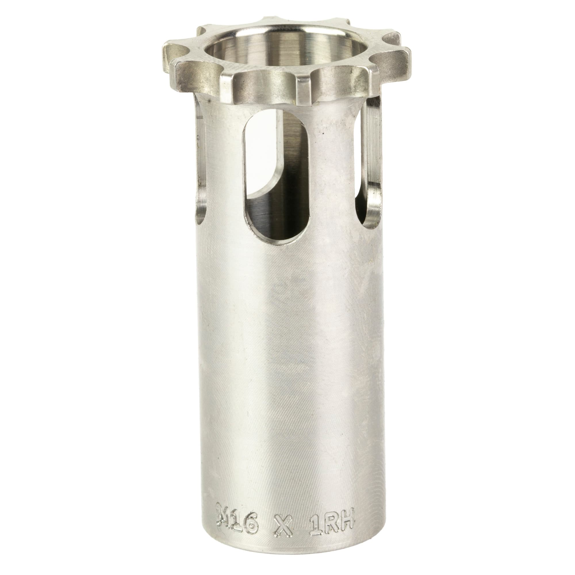 Yankee Hill Machine YHM Nielsen Piston M16X1RH 45Cal Stainless Steel Silver
