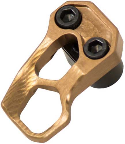 ODIN Works Extended Magazine Release AR-15 AR-10 6061 Aluminum Burnt Bronze