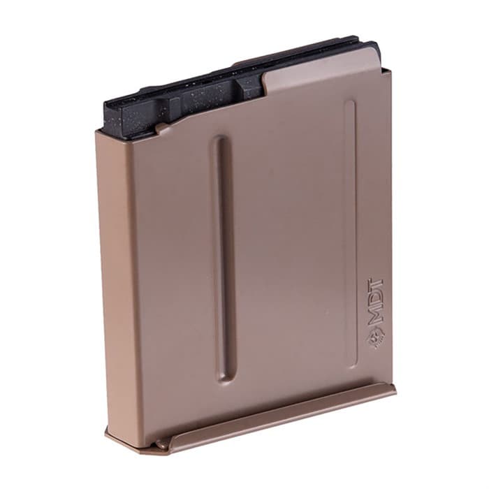 MDT Metal LA 3.850 CIP 300 PRC 5 Round FDE Steel Magazine