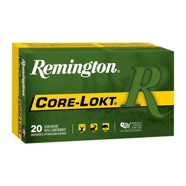 Remington, Core-Lokt, 257 Roberts, Soft Point, 117 Grain, 20 Rounds