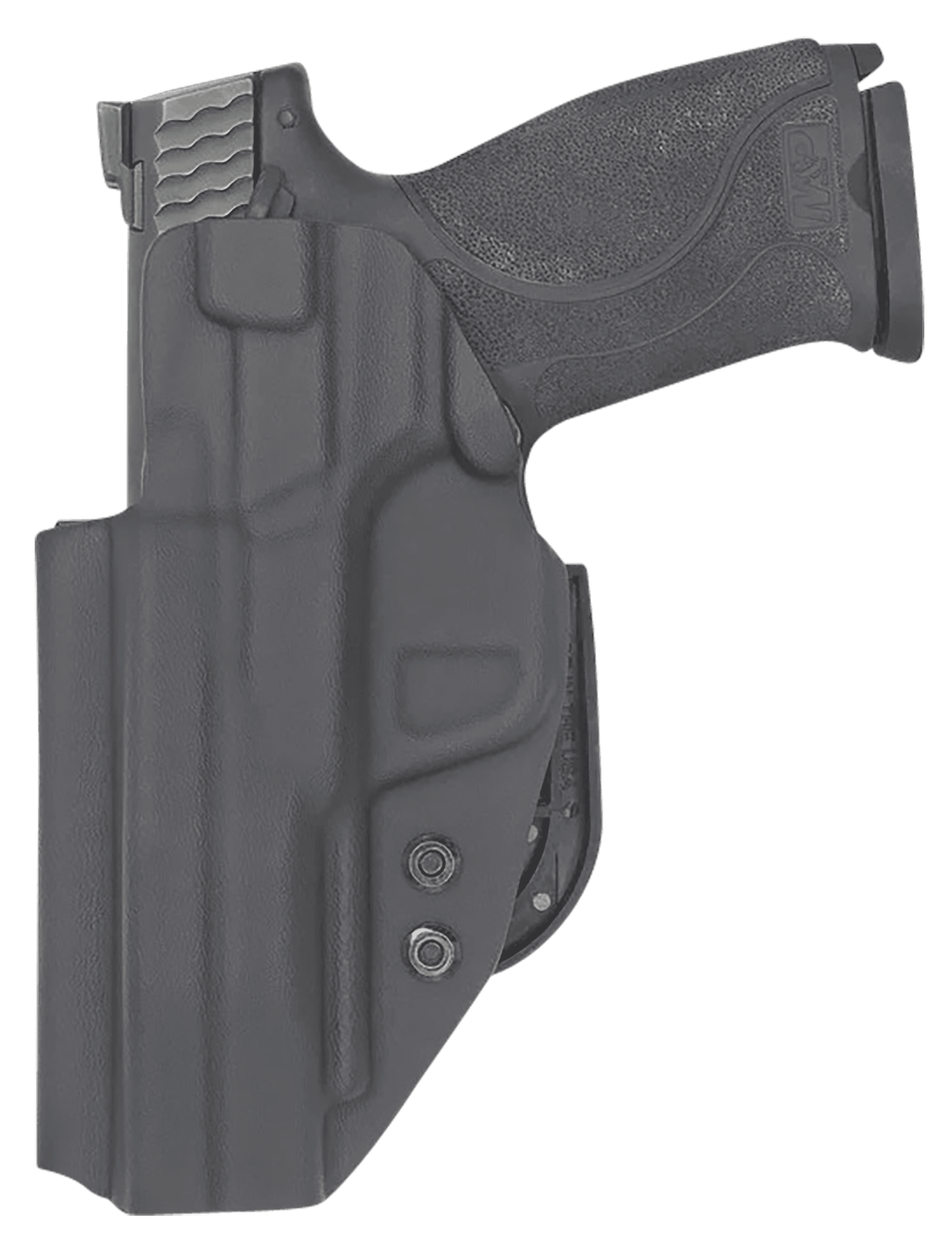 C&G Holsters 0568100 Covert  IWB Black Kydex Belt Clip Fits S&W M&P 9/40 4.25" Right Hand