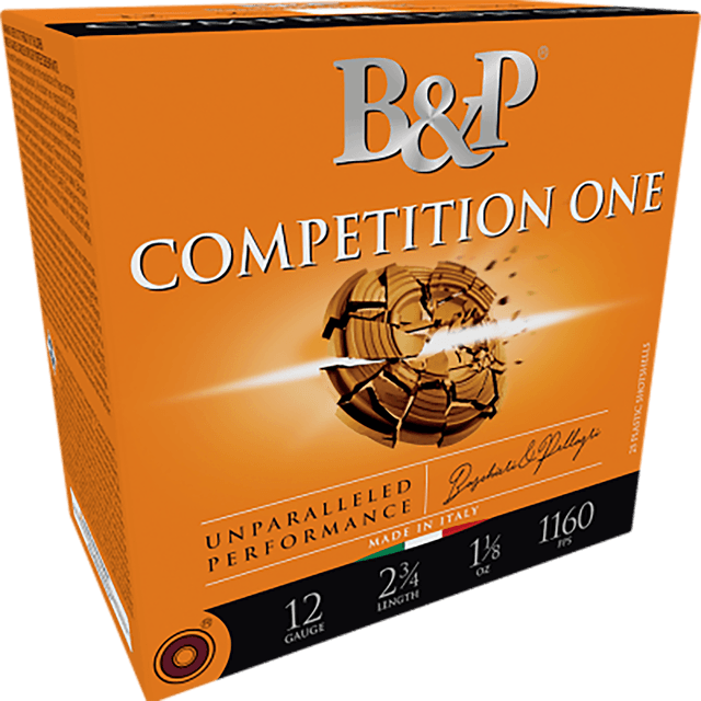 B&p Ammunition 12B32CP8 Competition One 12Gauge 2.75" 1 1/8oz 8Shot 25 Rounds