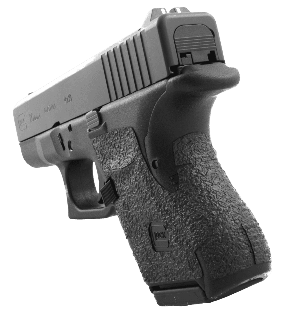 Talon Grips 117R Adhesive Grip for Glock 26 27 28 33 39 Gen4 Medium Backstrap