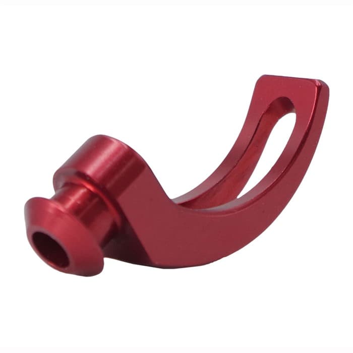 Tandemkross Ruger PC Carbine Spartan Skeletonized Charging Handle Red