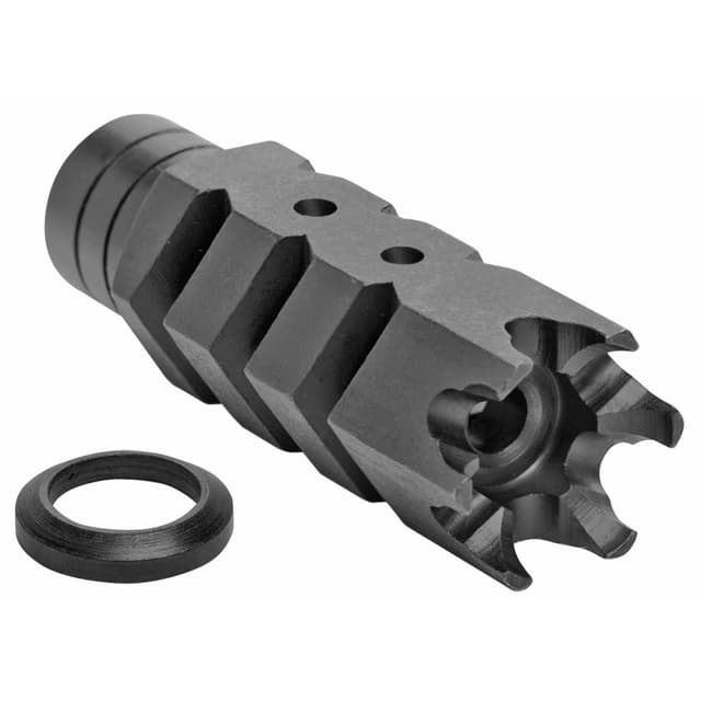 ATI .308 Shark Muzzle Brake 5/8X24 for AR10 with Crush Washer
