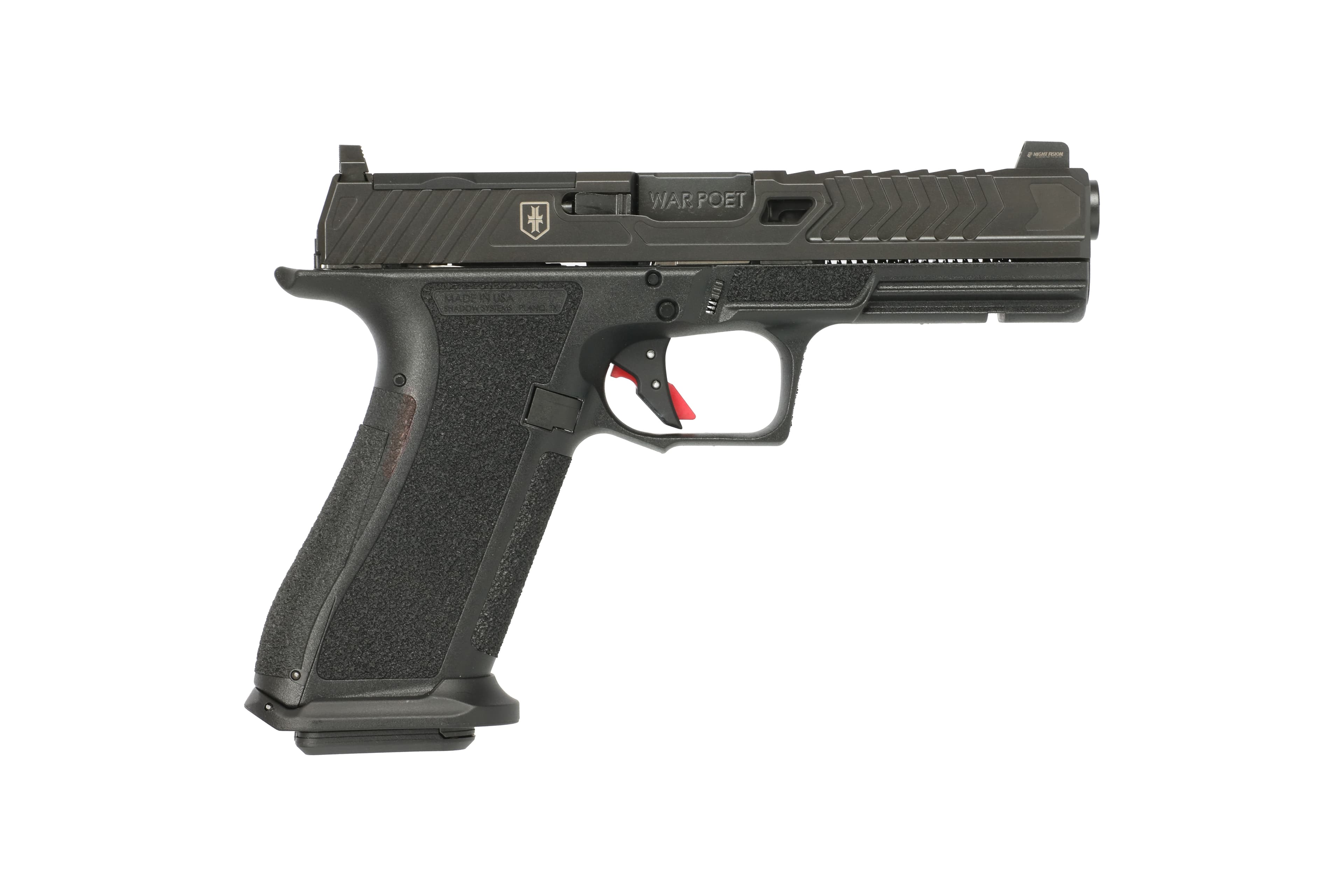 Shadow Systems DR920 War Poet 9mm 17 Rounds Threaded Barrel Nitride Finish