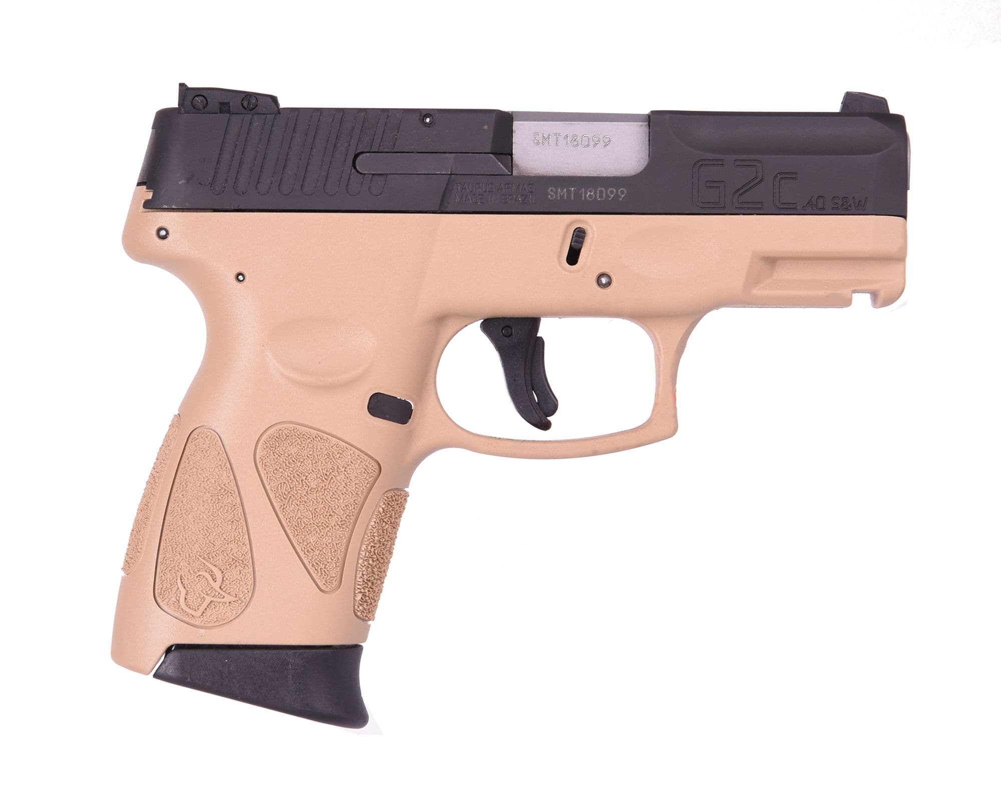 Taurus G2C 40 S&W 3.2 Inch 10 Rounds Tan/FDE Semi Auto Pistol
