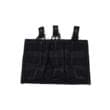 Advance Warrior Solutions AROTTMPBL Double Mag Pouch Open Top Black MOLLE
