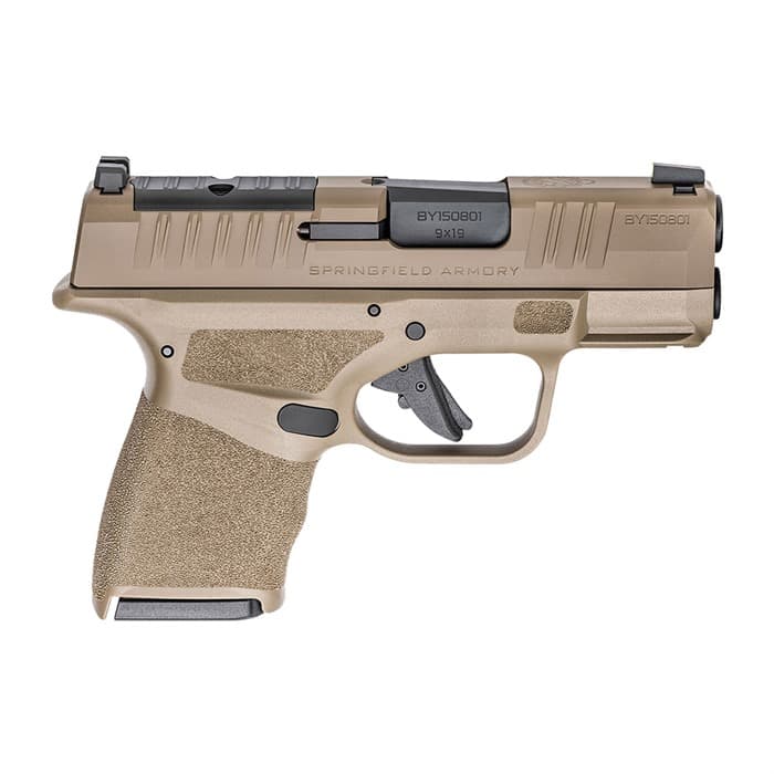 Springfield Armory Hellcat Micro Compact 9mm 3 inch 11/13 Round Desert FDE