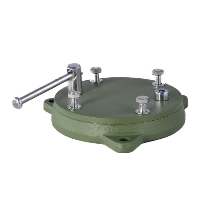 Brownells Gunsmith Bench Vise Direct Mount Rotary Base Green