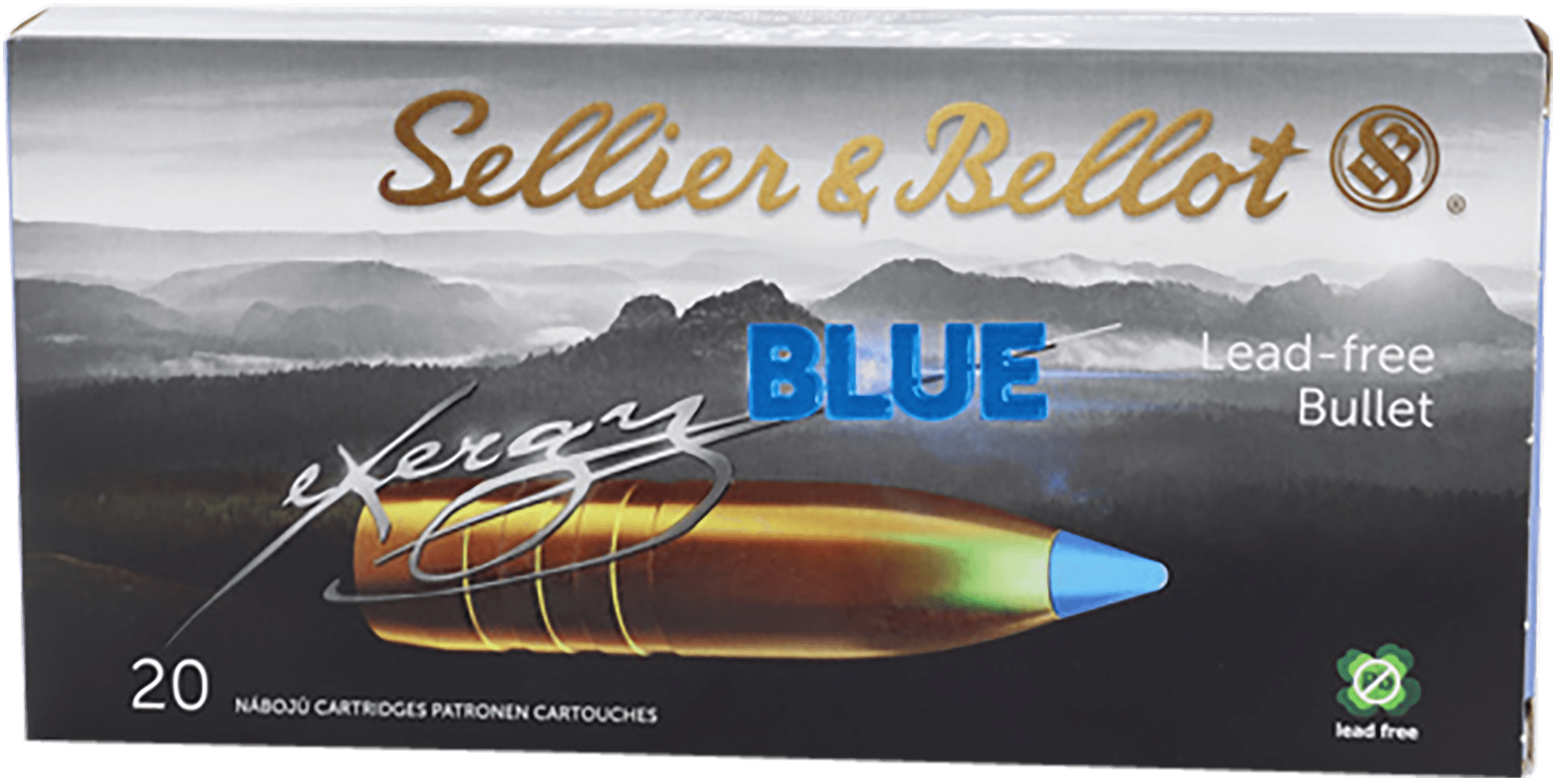 Sellier & Bellot eXergy 308 Winchester TAC-EX-Blue 110 Grain 20 Rounds