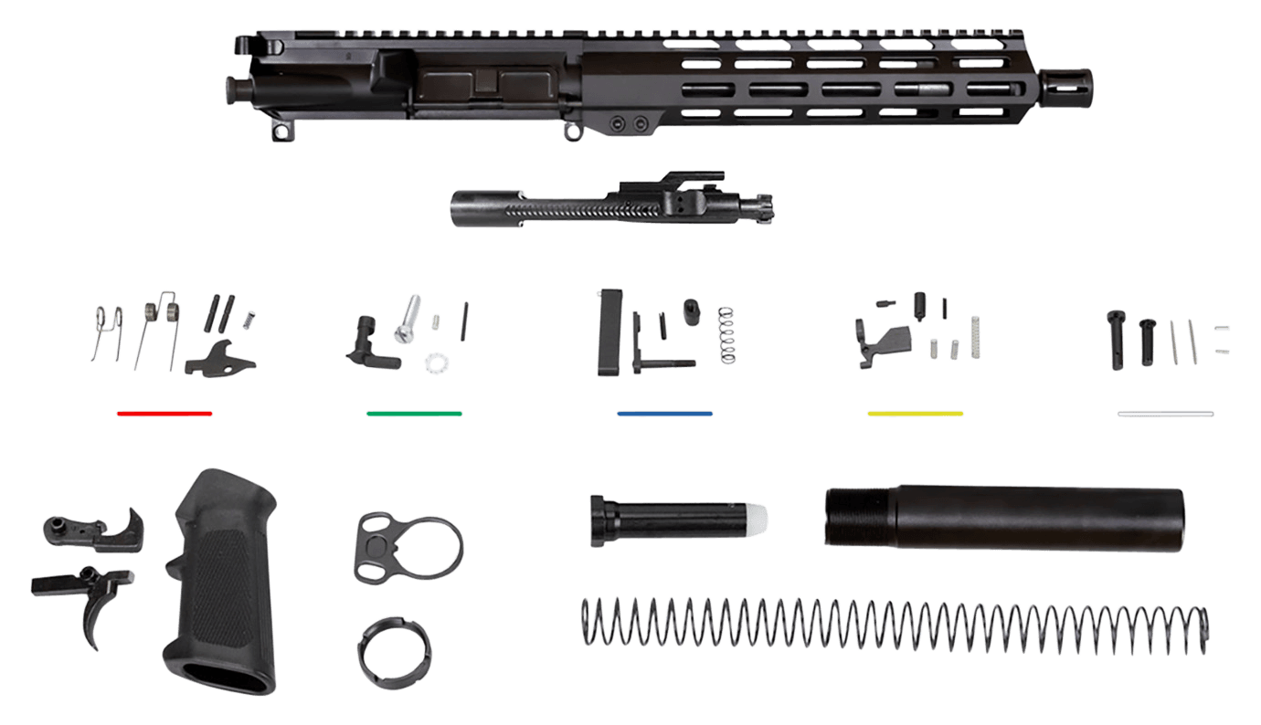 Aim Sports AR5CUB9 Complete Build Kit 5.56 NATO 10.5in Upper Optic Ready M-LOK