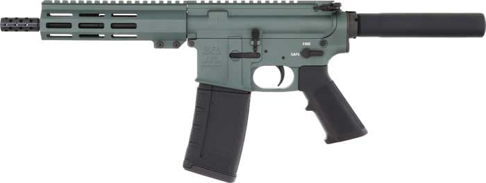 Great Lake Firearms GLFA AR-15 Pistol .223 Wylde 7.5" Nitride 30rd Charcoal Green Finish