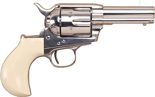 Cimarron Firearms Doc Holliday 45 Long Colt 3.5 inch 6 Round Stainless Ivory Grips