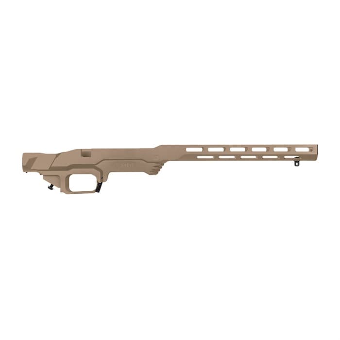 MDT Savage LA Right Hand Chassis FDE Compatible with Savage Arms 111 116