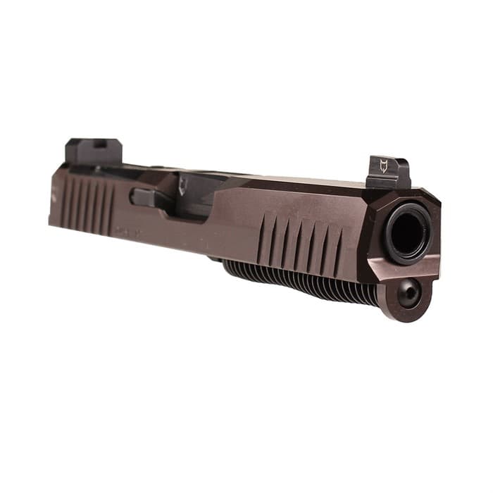 Lone Wolf Dusk G19 Gen3 9mm RMR Cut Bronze Complete Slide Glock 19