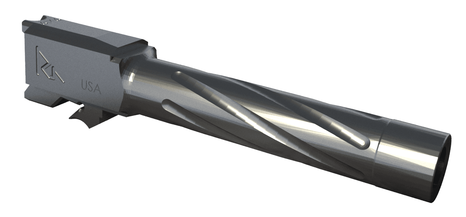 Rival Arms RA20S201B Precision V1 DropIn Barrel 9mm 3in Graphite PVD 416R for S W M P