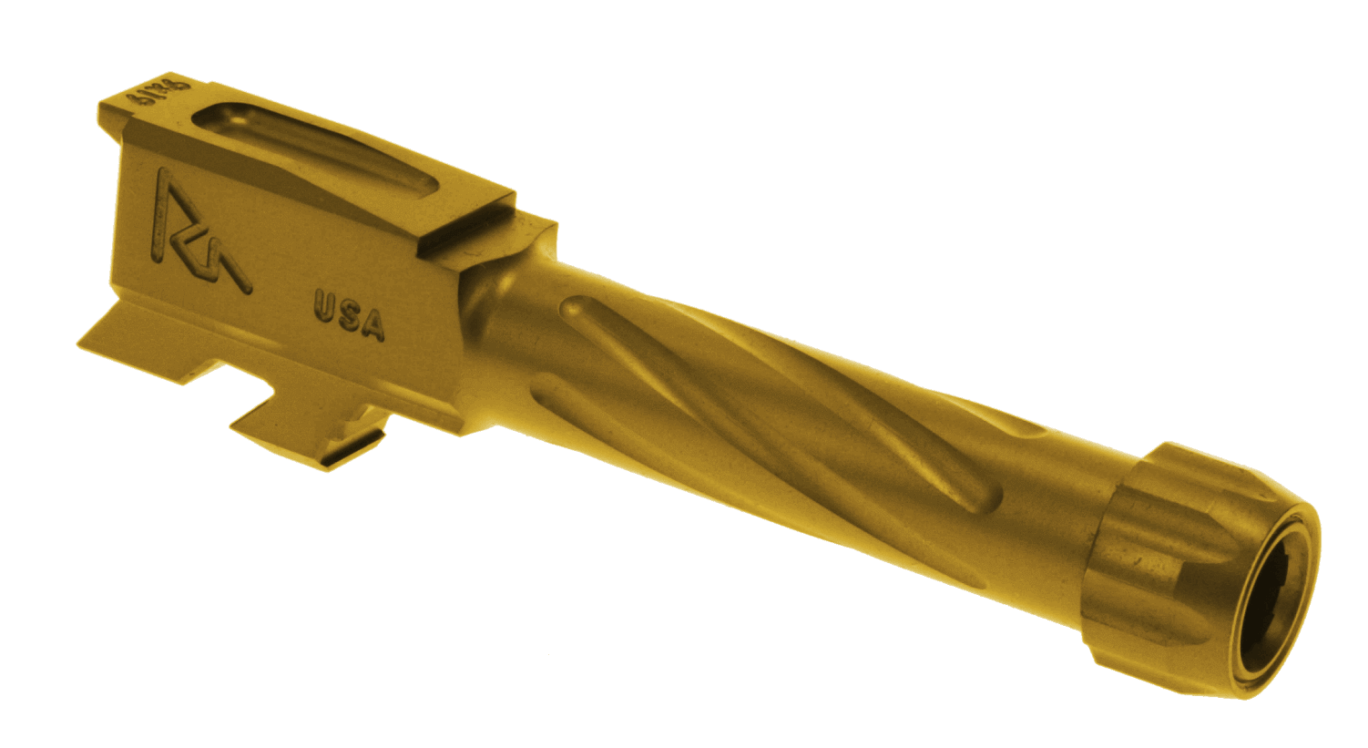Rival Arms RA20P302E Precision three point ninety inch Gold PVD Barrel Sig P320