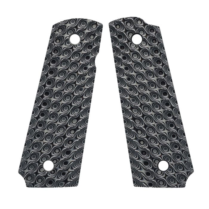 VZ Grips 1911 Government Hydra G-10 Black Gray Ambidextrous Safety